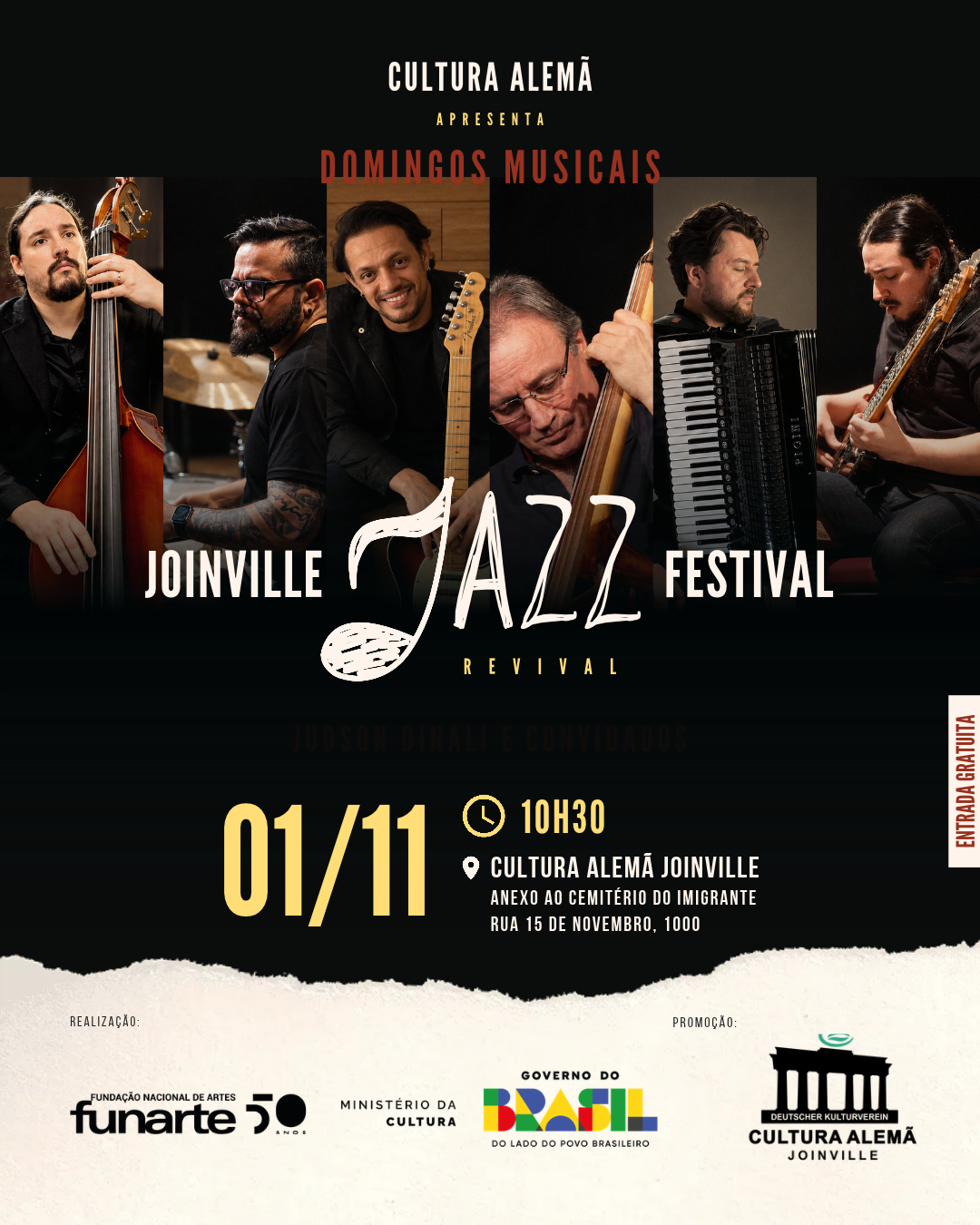 Domingos Musicais de novembro